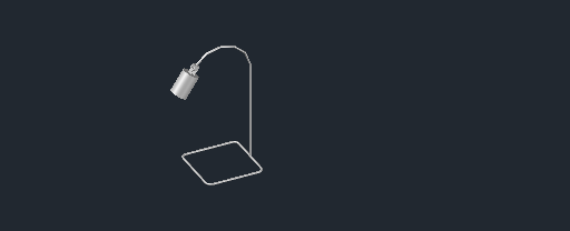 Light_Lamp_with_Frame_stand.dwg