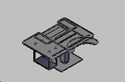 DOWNLOAD 3D_computer_desk.dwg