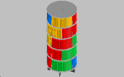 DOWNLOAD Carousel_-_5Tier_-_800mm_FULL.dwg