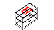 DOWNLOAD FileCabHoriz-2Drawer18Wx36Lx29H.dwg