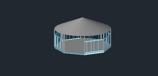 DOWNLOAD Gazebo_7.dwg