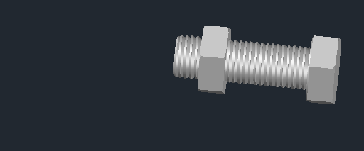 DOWNLOAD M8_x_50mm_Bolts_&_Nut.dwg