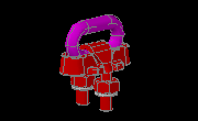 DOWNLOAD Oreja_porta_eslabon_Cadenas_de_arrastre_Cli.dwg