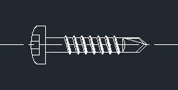 DOWNLOAD Tek_Screws_All.dwg