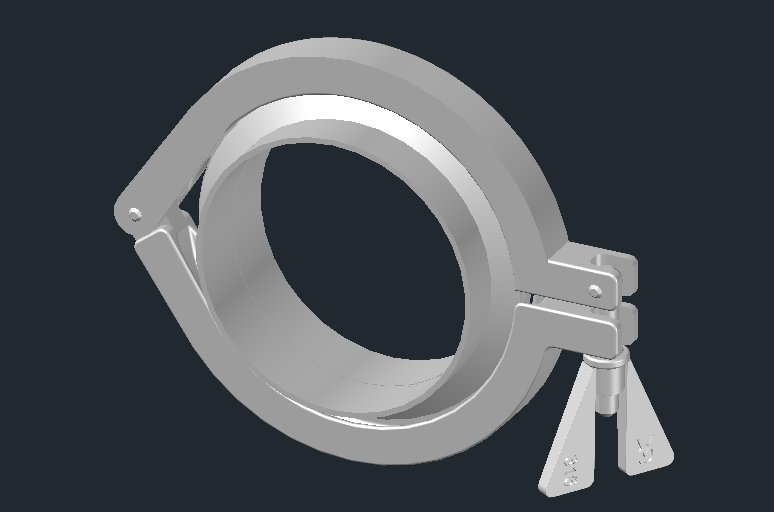 DOWNLOAD Tri-Clamp-101mm.dwg