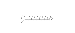 DOWNLOAD Wood_Screw.dwg
