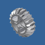 DOWNLOAD Double Bevel Gear 20 tooth.ipt