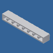 DOWNLOAD brick 1x8.ipt