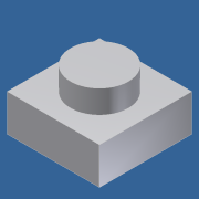 DOWNLOAD plate 1x1.ipt