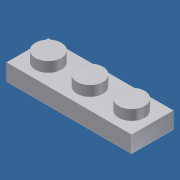 DOWNLOAD plate 1x3.ipt