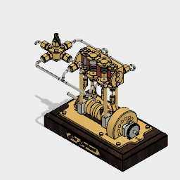 DOWNLOAD Two_Cylinder_Steam_Engine.f3d