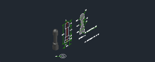 DOWNLOAD 3D_&_2D_Valve_Lifter.dwg
