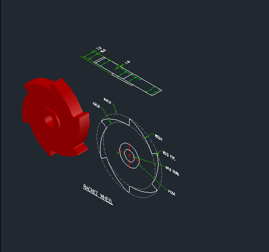 DOWNLOAD Rachet_wheel.dwg