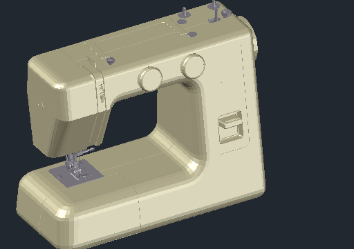 DOWNLOAD SewingMachine.dwg
