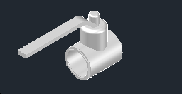 CAD Forum - Block-model: 1_x 3long_BALL_VALVE (Valves)