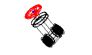 DOWNLOAD 4-Gate-Valve_Render.dwg
