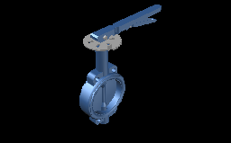 DOWNLOAD dia_100_butterfly_valve.dwg