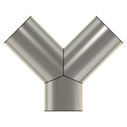 DOWNLOAD WYE_3.0_INCH_I.D._11_GAUGE_v1.f3d