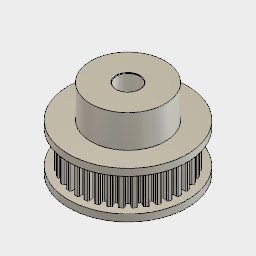 DOWNLOAD 1253 Aluminum Timing Pulley.f3d