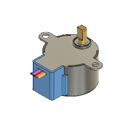 DOWNLOAD 858 Stepper Motor 5VDC.f3d