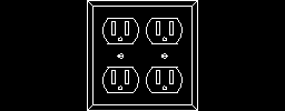 DOWNLOAD 2-Gang-Outlet-Elevation.dwg