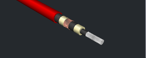 DOWNLOAD Cable_20kV_NA2XSY_185.dwg