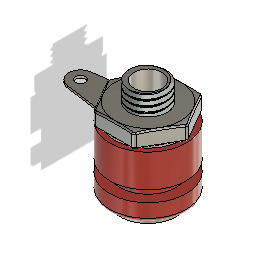 DOWNLOAD 4mm_Red_Banana_Female_Socket_Jack_Mount_Con.f3d