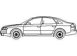 DOWNLOAD Audi-A6-view.dwg