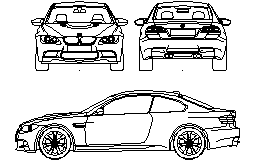 DOWNLOAD BMWm3.dwg