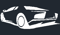 DOWNLOAD Car-outline2.dwg