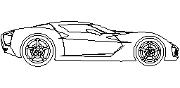 DOWNLOAD Chevrolet_Corvette_Stingray_Concept.dwg