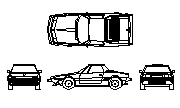 DOWNLOAD Fiat_X19.dwg