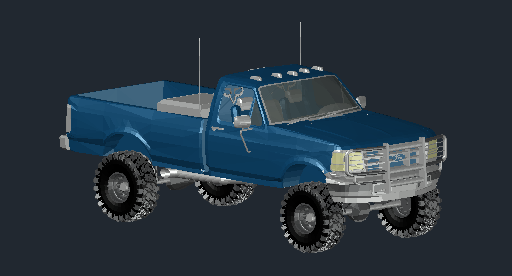 DOWNLOAD Ford-F350.DWG