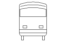DOWNLOAD bus_front.dwg