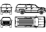 DOWNLOAD cadillac_escalade.dwg