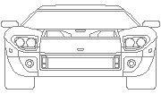DOWNLOAD ford_GT_front.dwg