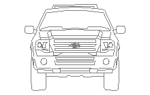 DOWNLOAD ford_front.dwg