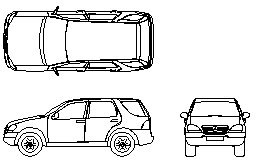 DOWNLOAD mercedes_ml.dwg