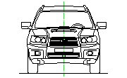DOWNLOAD subaru_forester_front.dwg
