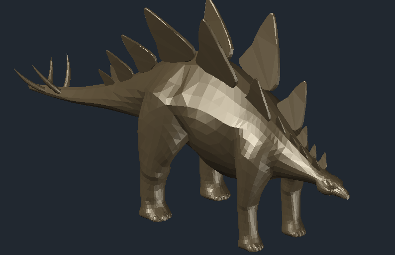 DOWNLOAD stegosaurus.DWG