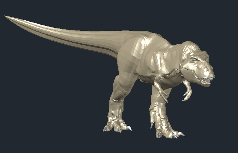 DOWNLOAD t-rex.DWG