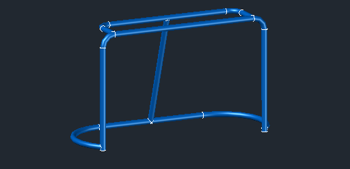 DOWNLOAD Hockey_goal.dwg
