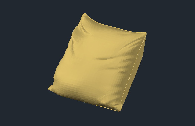 DOWNLOAD Pillow3d.dwg