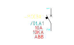 DOWNLOAD MCCBkyhieu.dwg