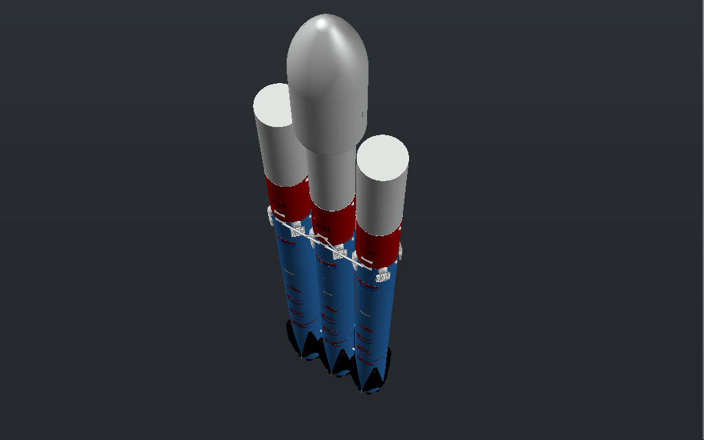 DOWNLOAD falcon-heavy.dwg