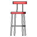 DOWNLOAD Bar_Stool_Chair_Metal_and_Upholstery.rfa