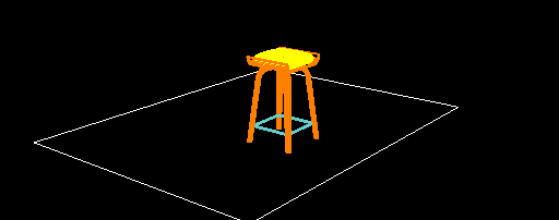 DOWNLOAD Bar_Stool_3D.dwg