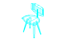 DOWNLOAD Chair-3d-02.dwg