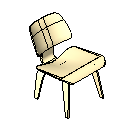Chair_Eames_LCW_Plywood_Lounge_Chair.rfa
