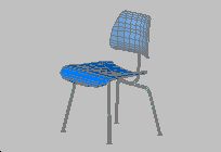 DOWNLOAD HMI_Eames_Dining_Chair_Metal_Legs_3D.dwg